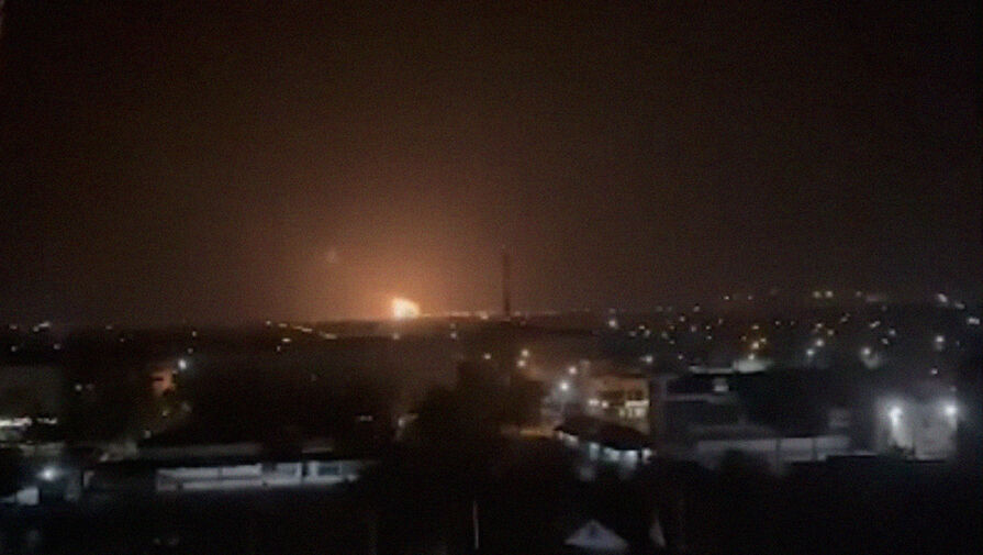 Взрывы произошли над поселком Афипский в Краснодарском крае